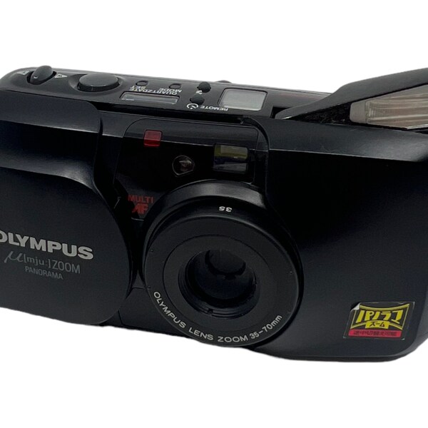 Olympus MJU 1 Panorama Zoom 35mm Point and Shoot Vintage Film Camera