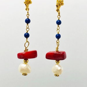 Beaded Drop Earrings