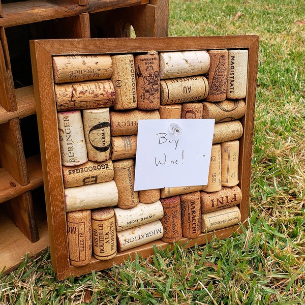 Framed Cork Board Etsy