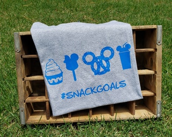 Camiseta Disney Snack Goals - Camiseta de vacaciones familiares