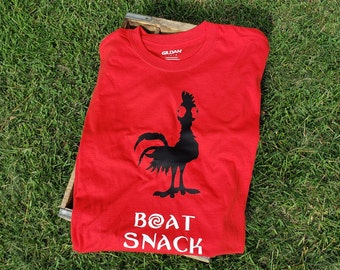 Hei Hei Boat Snack Shirt - Disney Moana Inspired Family Tee