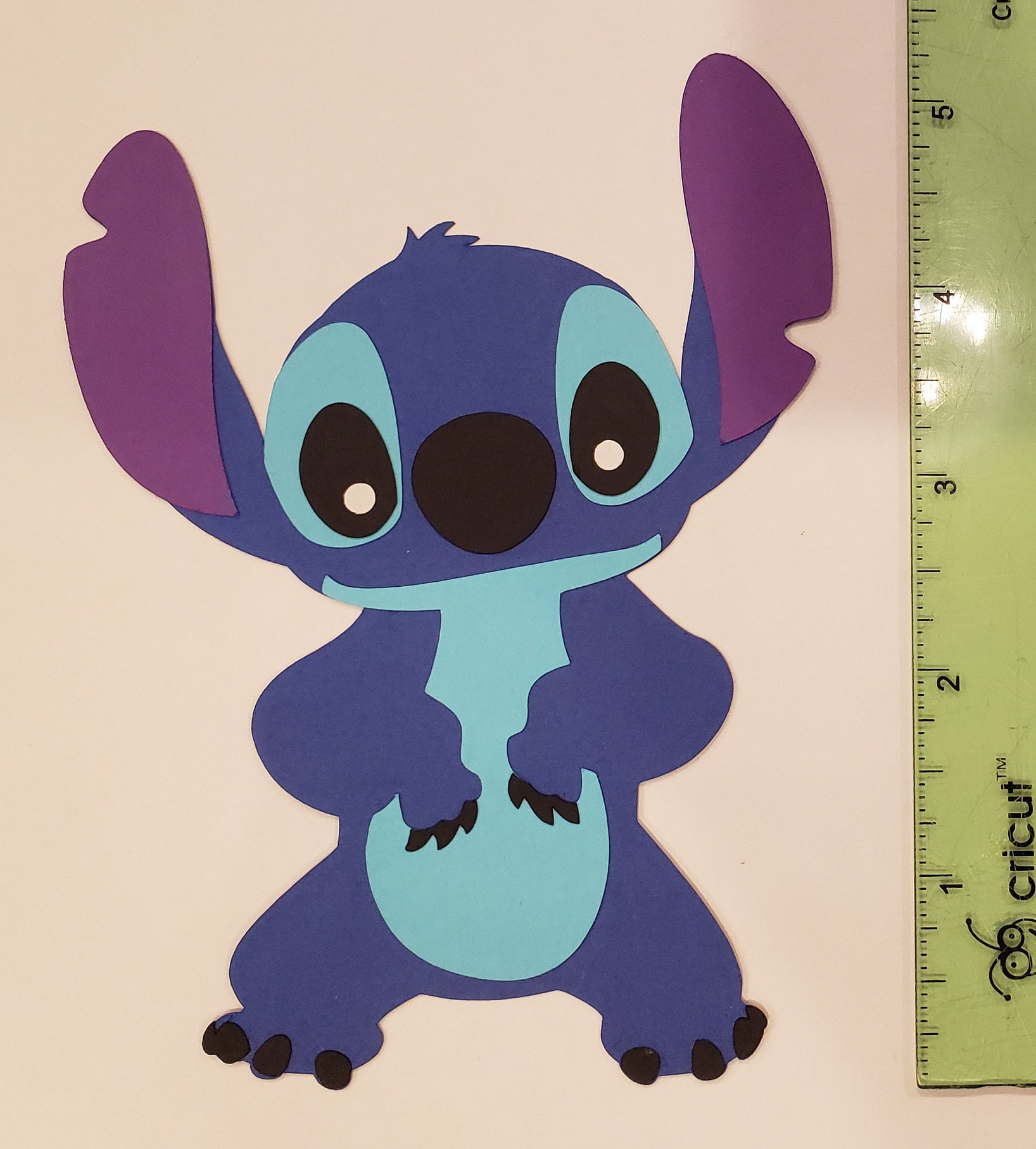 Stitch Die Cut Disney Themed Lilo & Stitch Scrapbook Piece Etsy
