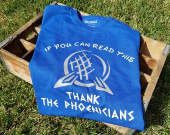 Spaceship Earth EPCOT Inspired T-Shirt – Thank the Phoenicians