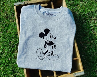 Mickey Mouse Silhouette T-Shirt - Family Vacation Tee