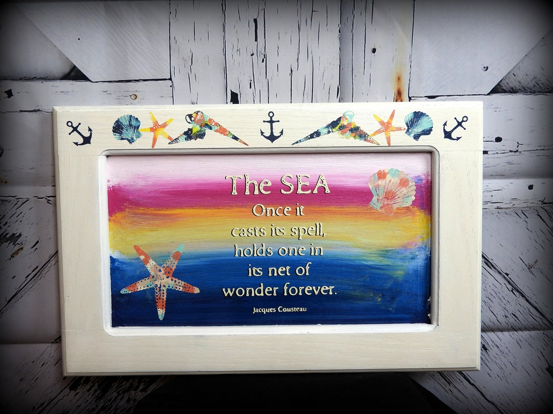Nautical Wall Decor, Beach Style Wall Decor, Ocean Style Decor, Gifts