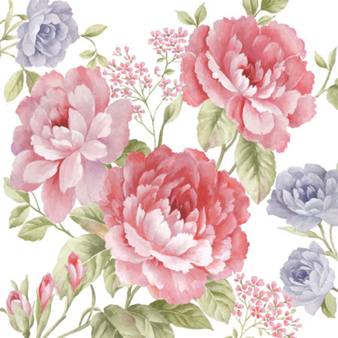 4 Paper Napkins for Decoupage 4 Decoupage Napkins Julietta Napkin for