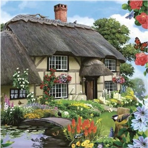 4 Servietten für Decoupage | 4 Servietten Servietten | Landhaus | Serviette für Decoupage | Papierserviette | Serviettentechnik |