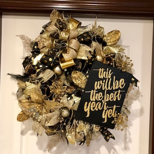 No. Saints Wreath,Best Door Wreath, New Years Wreath, Custom Door Wreath, Holiday Wreath,Winter Wreath, Front Door Wreath