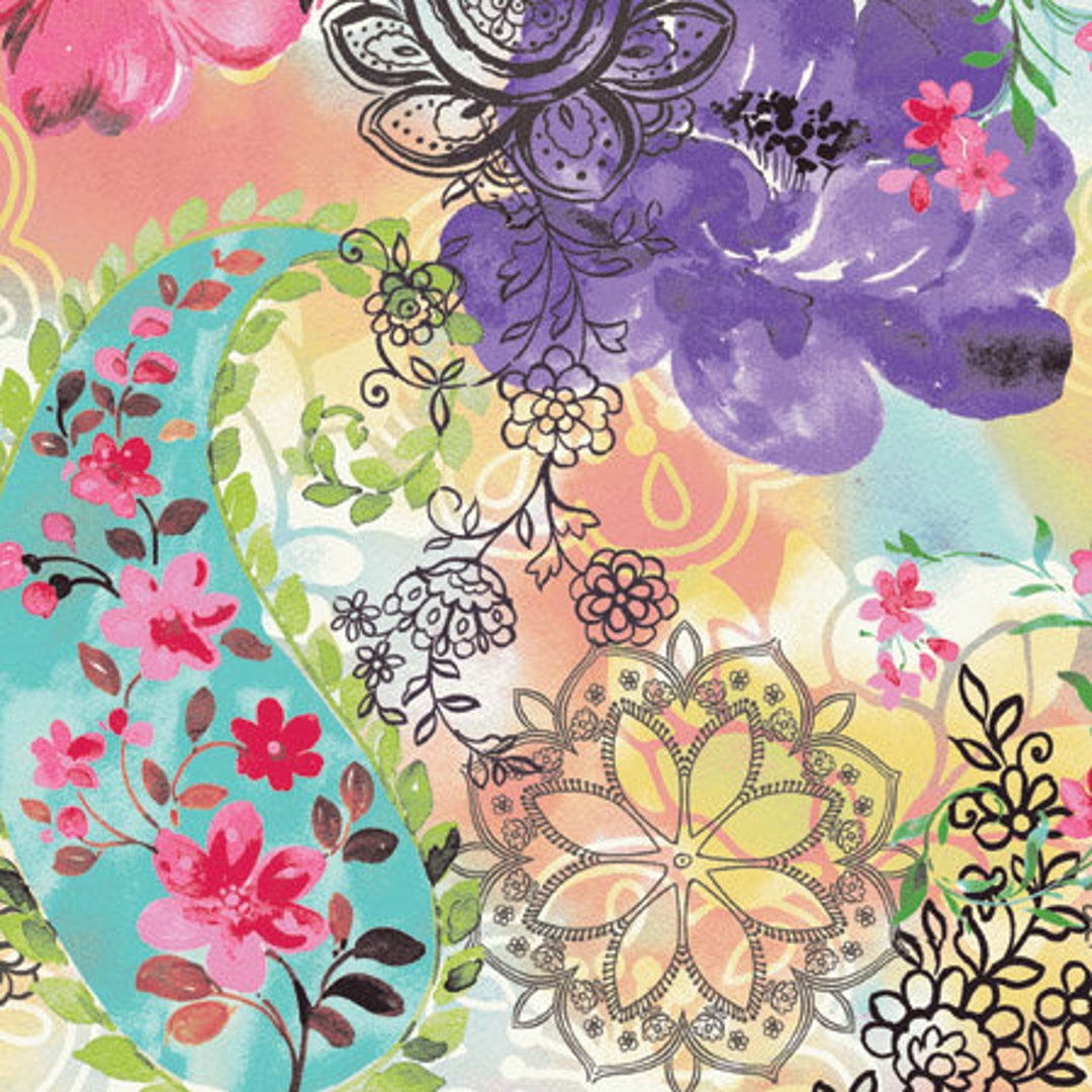 4 Paper Napkins for Decoupage 4 Decoupage Napkins Floral Etsy