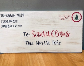Download Santa envelope | Etsy
