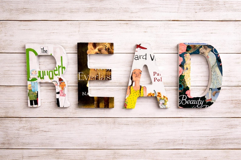 Custom Read Letters - Etsy