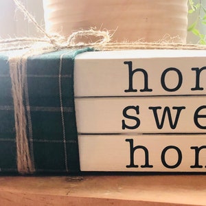 Stacked Book Decor