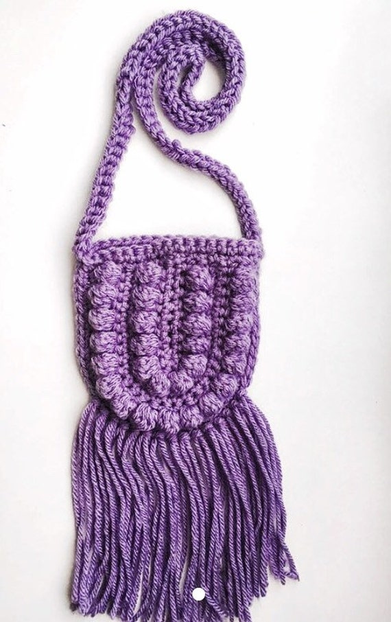 child size Crochet Bitty Boho Bag