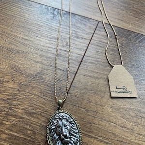 Lion of Judah necklace