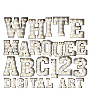 Letras PNG digitais | Letras e números rústicos cinzentos brancos | Pacote gráfico de imagem | Arte do Alfabeto para Sublimação