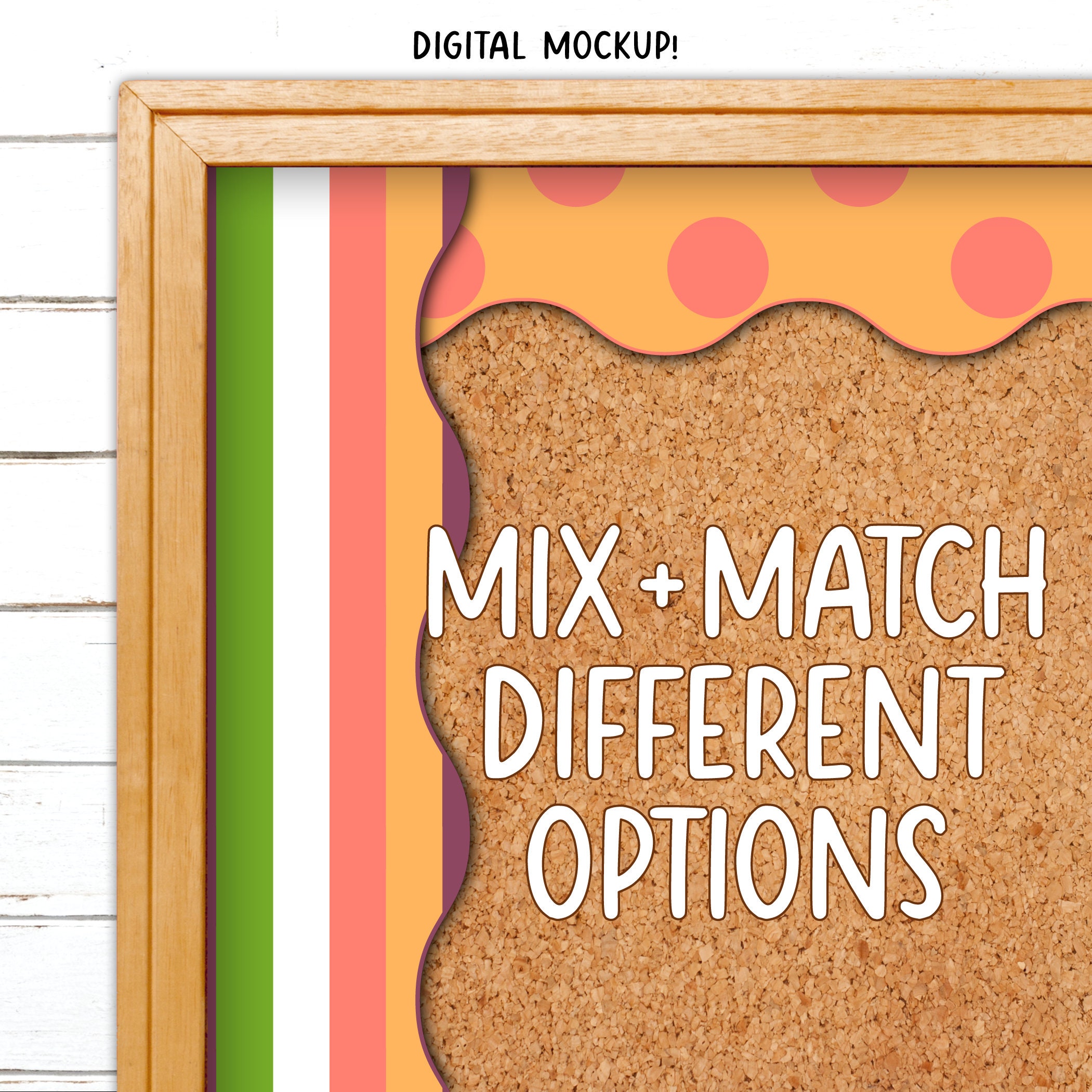 Borders for Bulletin Boards | Print & Cut, Seamless | Classroom