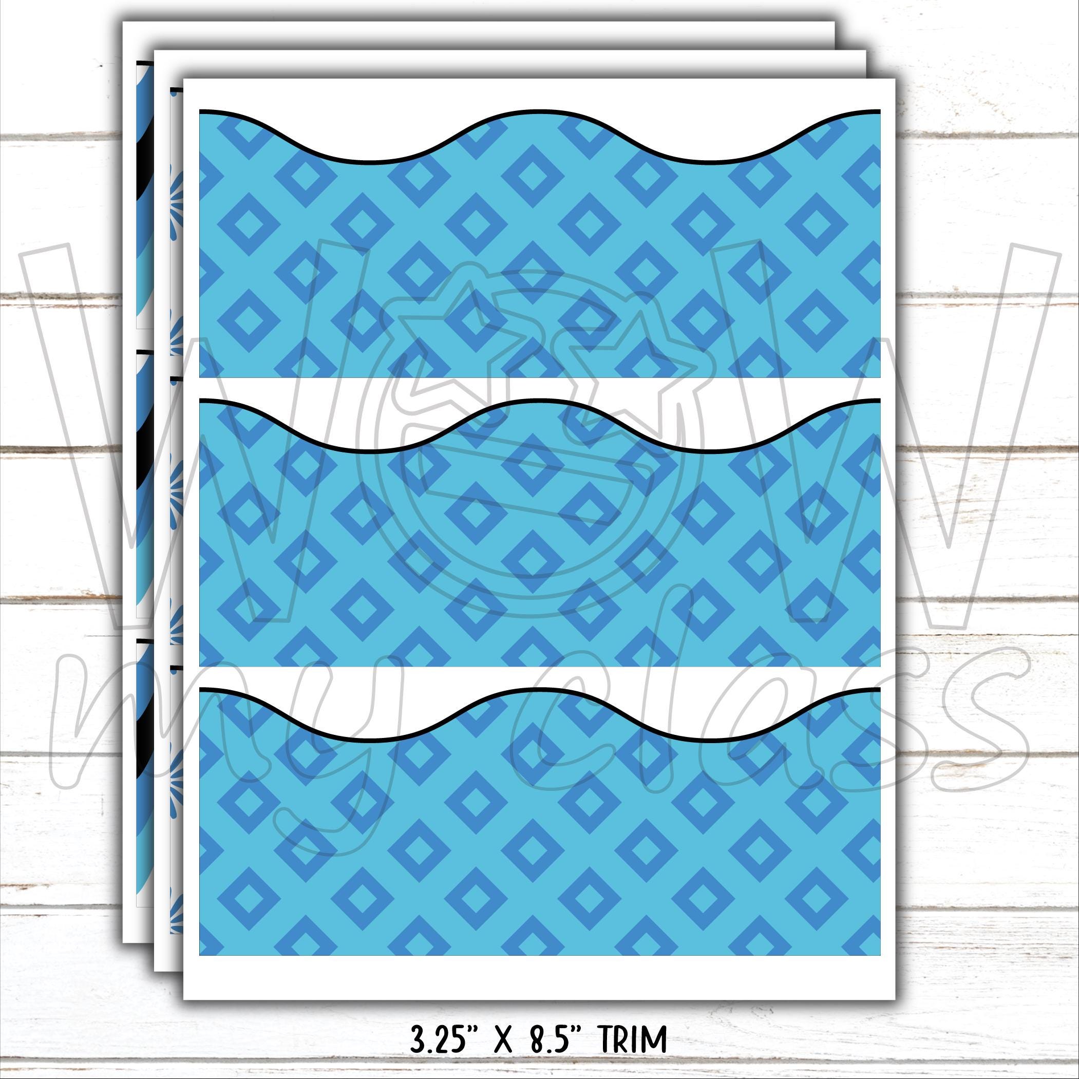 Borders for Bulletin Boards | Print & Cut, Seamless | Flowers