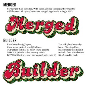 PNG Letter Alphabet, Layered PNG Alphabet Bundle for Word & Saying ...