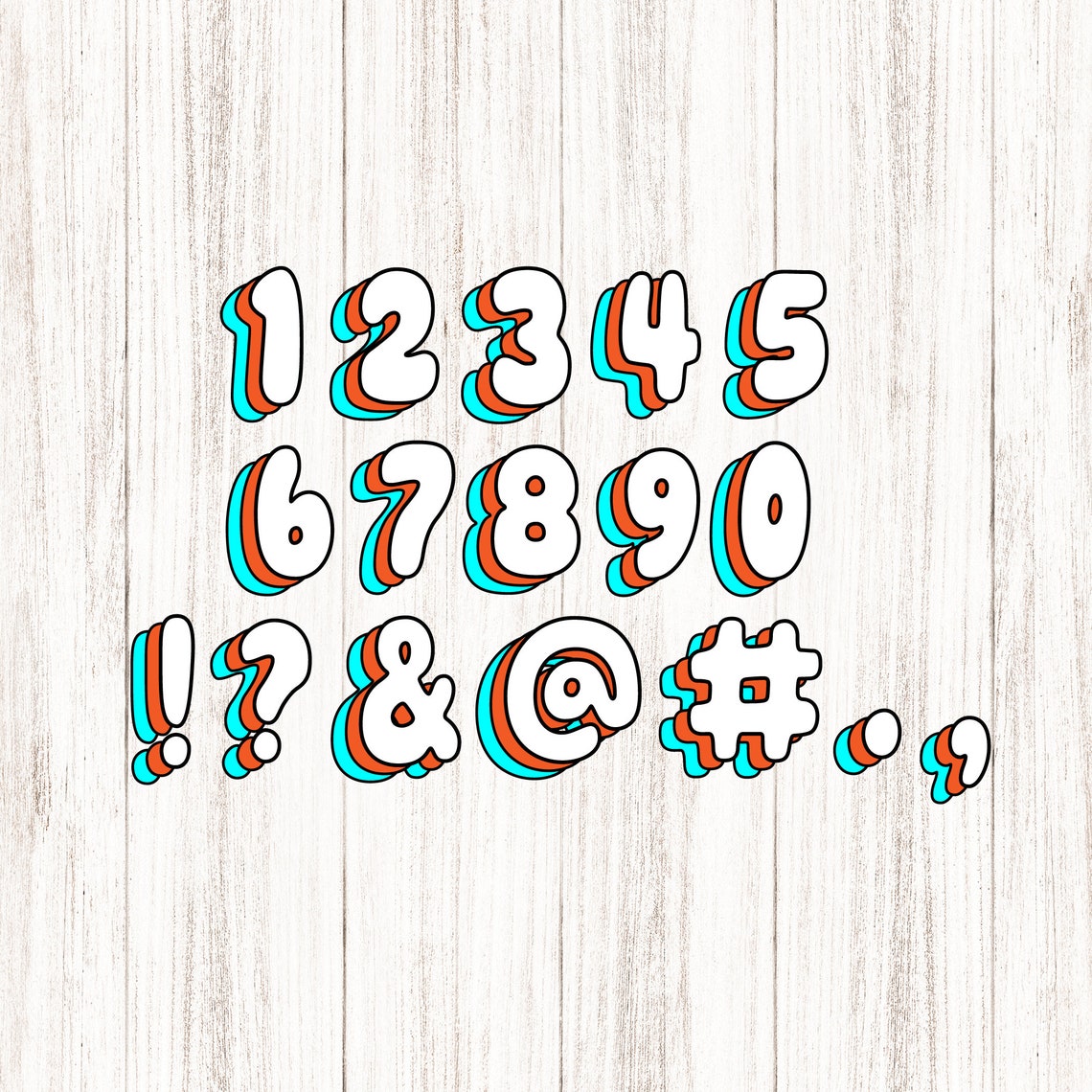 Round Bubble SVG Alphabet, Bread Bubble Letters - Cute Kids Retro ...