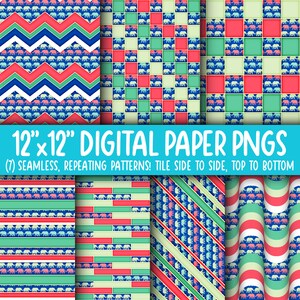 Wallpaper Achtergrond - Digitaal Papier | Naadloos | Chevron, baksteen, strepen, golvende retro | Olifanten, dierentuin, dierenprint, safari WA55LL-A204