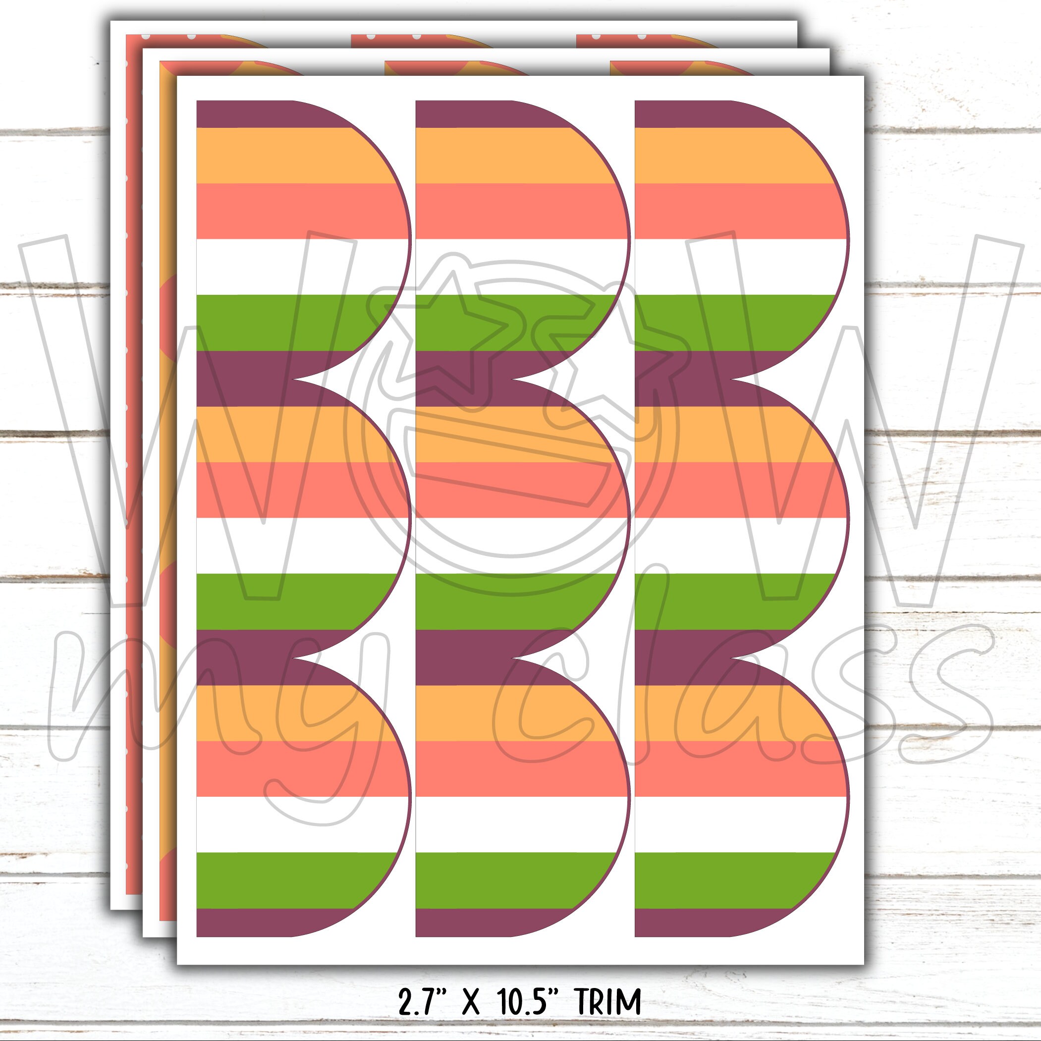 Borders for Bulletin Boards | Print & Cut, Seamless | Classroom