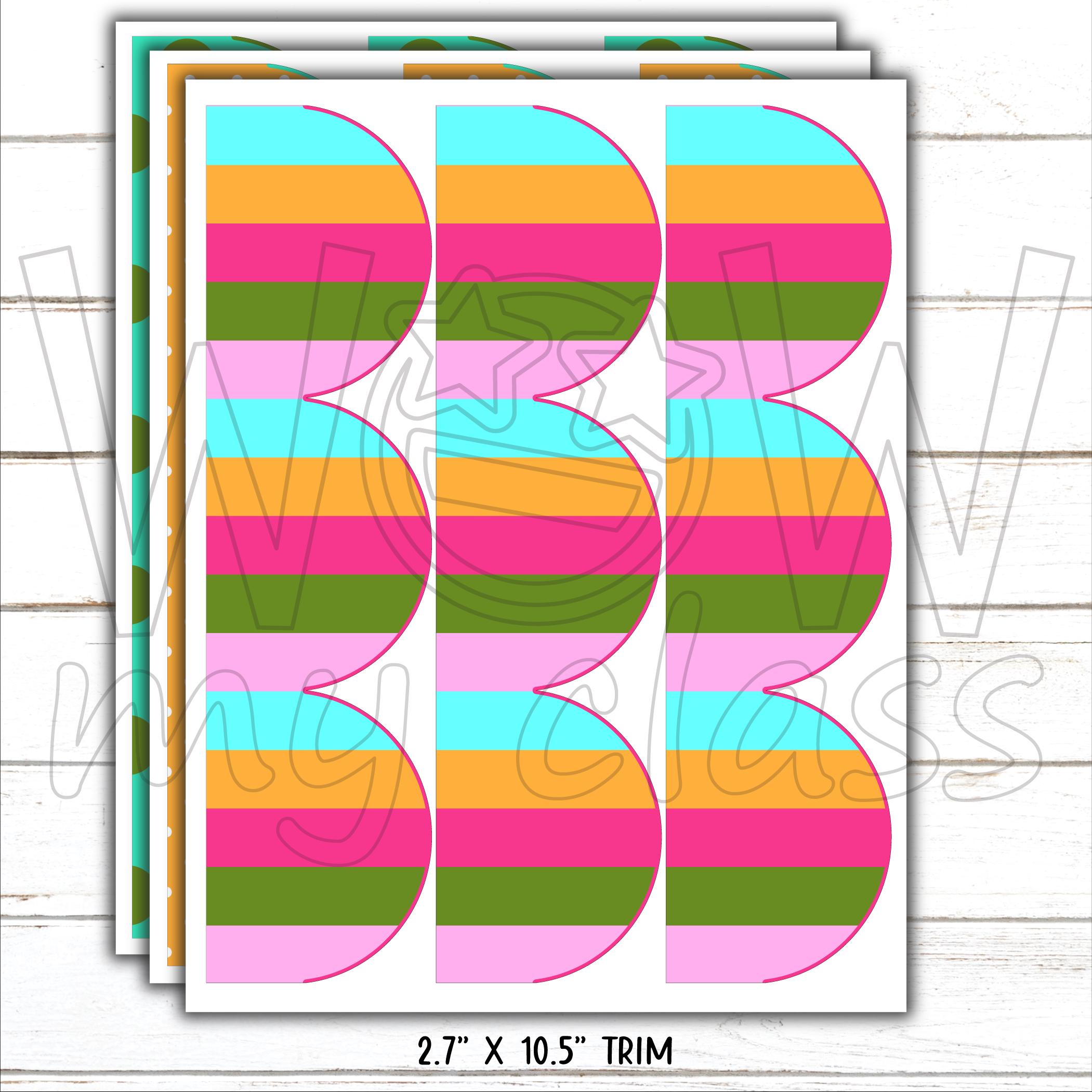 Borders for Bulletin Boards | Print & Cut, Seamless | Polkadot