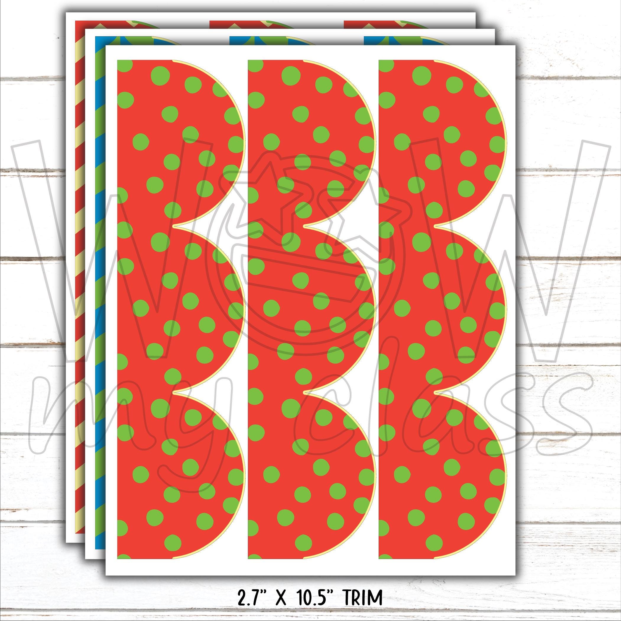 Borders for Bulletin Boards | Print & Cut, Seamless | Geometric