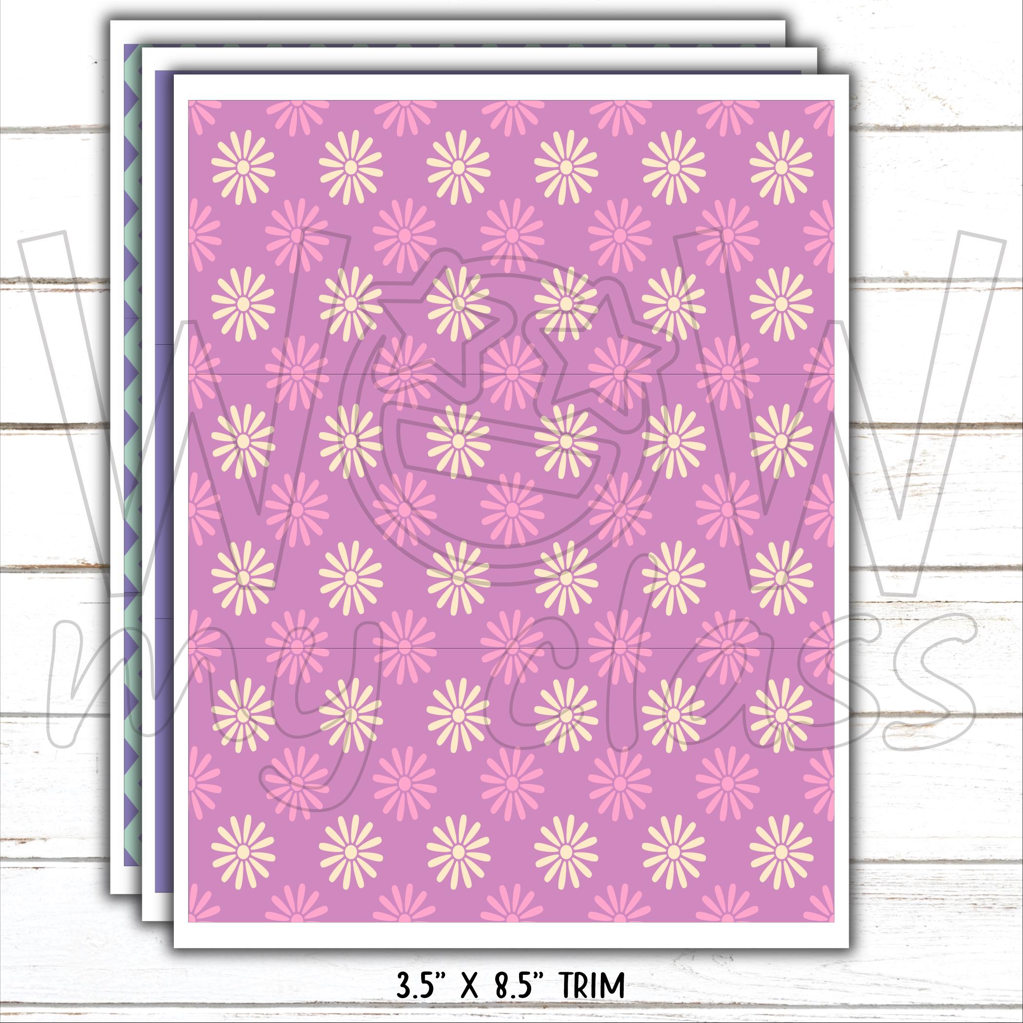 Borders for Bulletin Boards | Print & Cut, Seamless | Floral