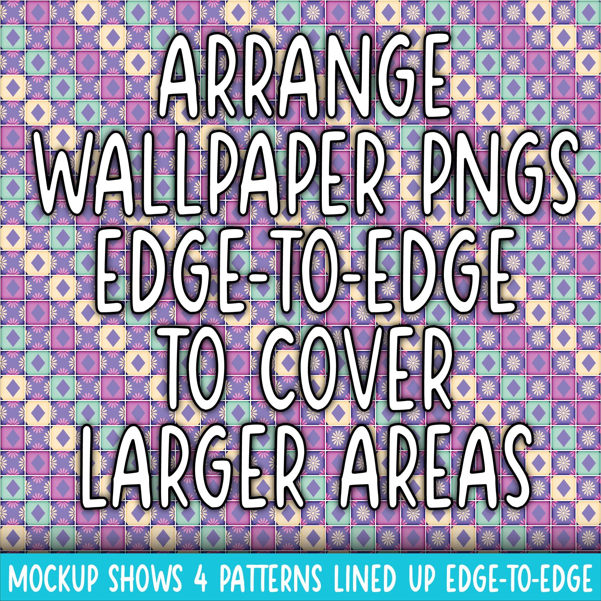 Wallpaper Background - Digital Paper | Seamless | Flowers, Diamonds ...