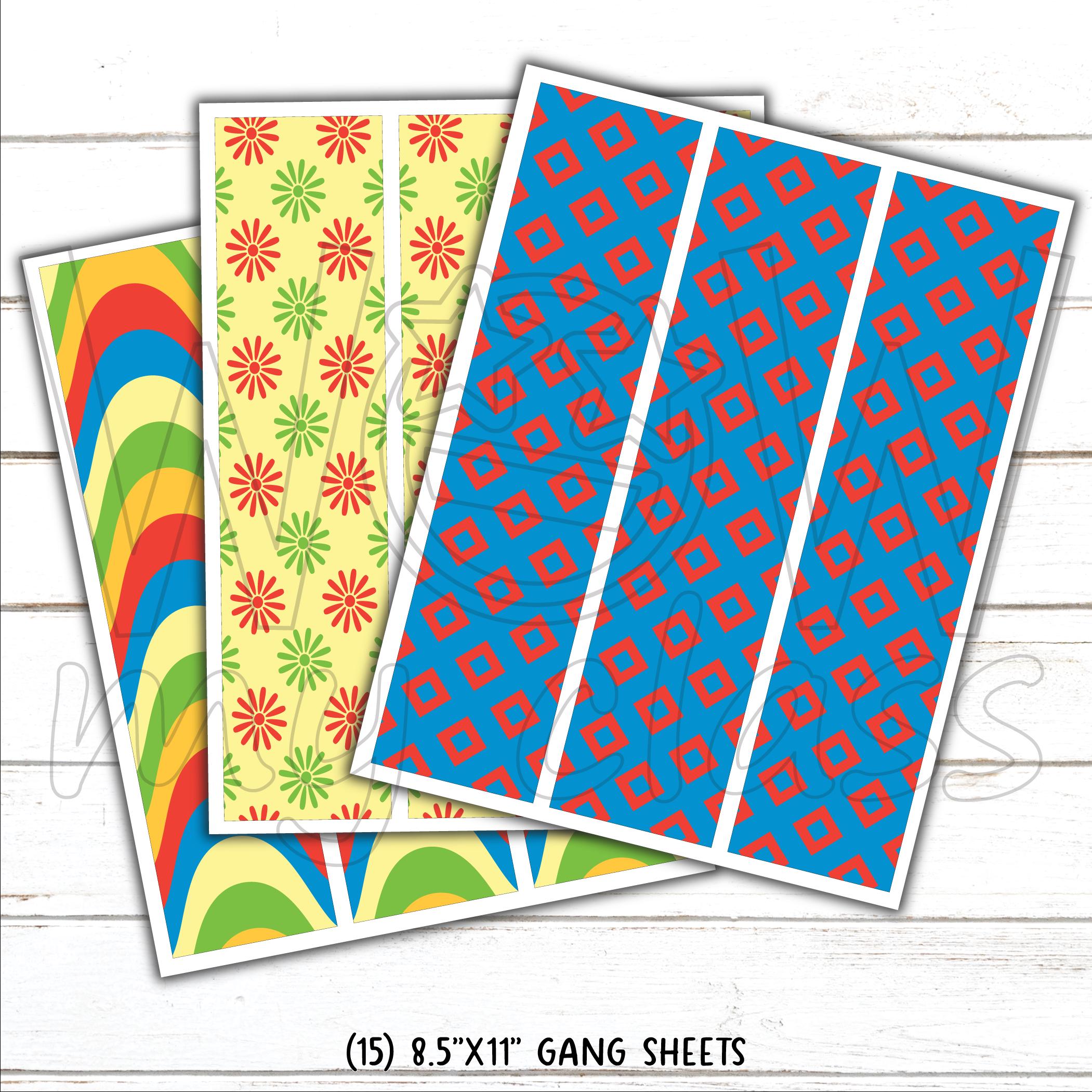 Borders for Bulletin Boards | Print & Cut, Seamless | Floral