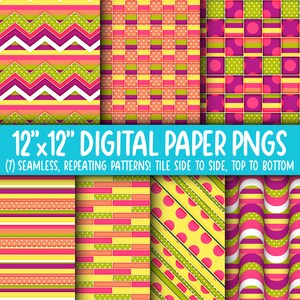 Wallpaper Achtergrond - Digitaal Papier | Naadloos | Chevron, baksteen, strepen, golvende retro | Strepen, stippen, levendig, helder, opvallend WA55LL-A222