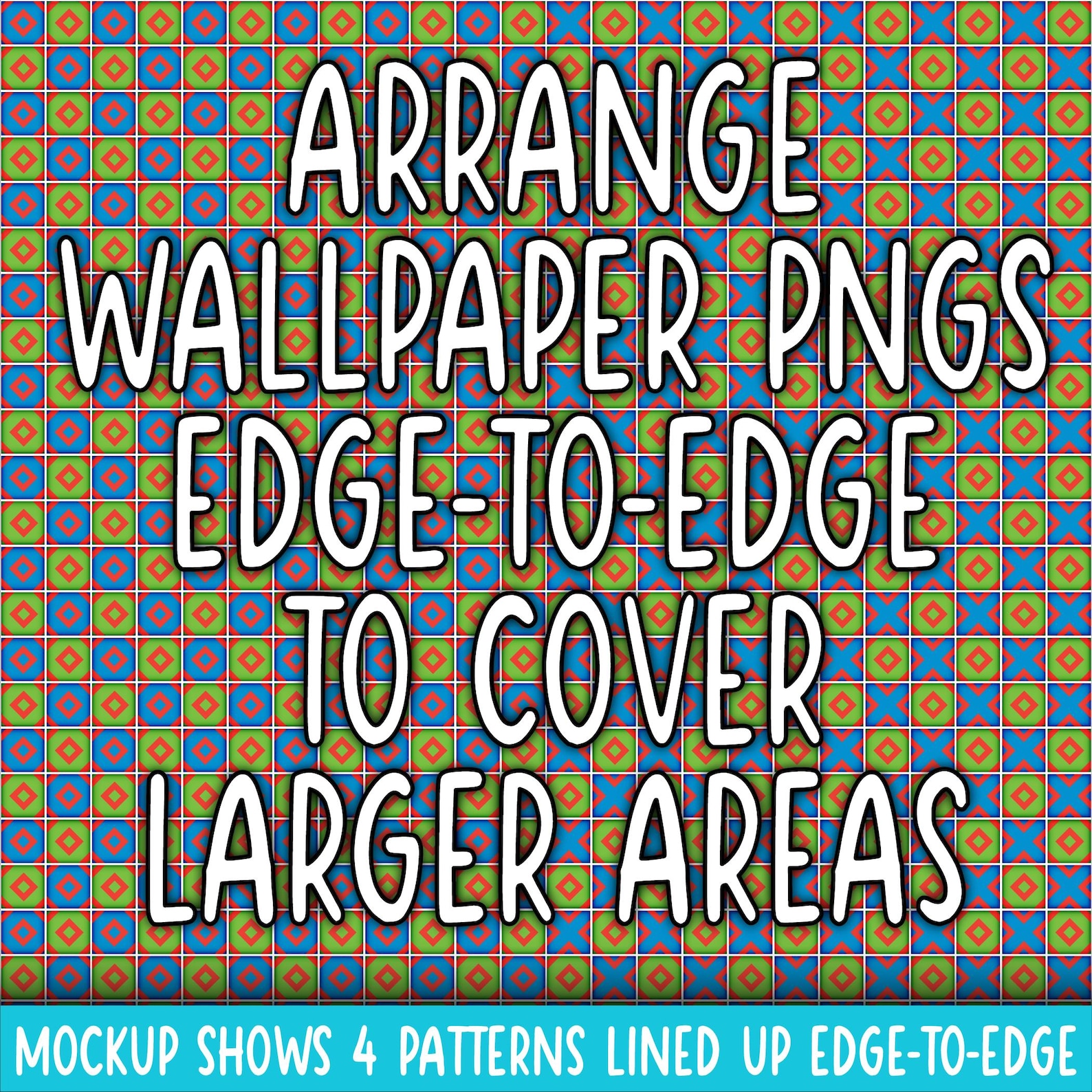 Wallpaper Background - Digital Paper | Seamless | Flowers, Diamonds ...