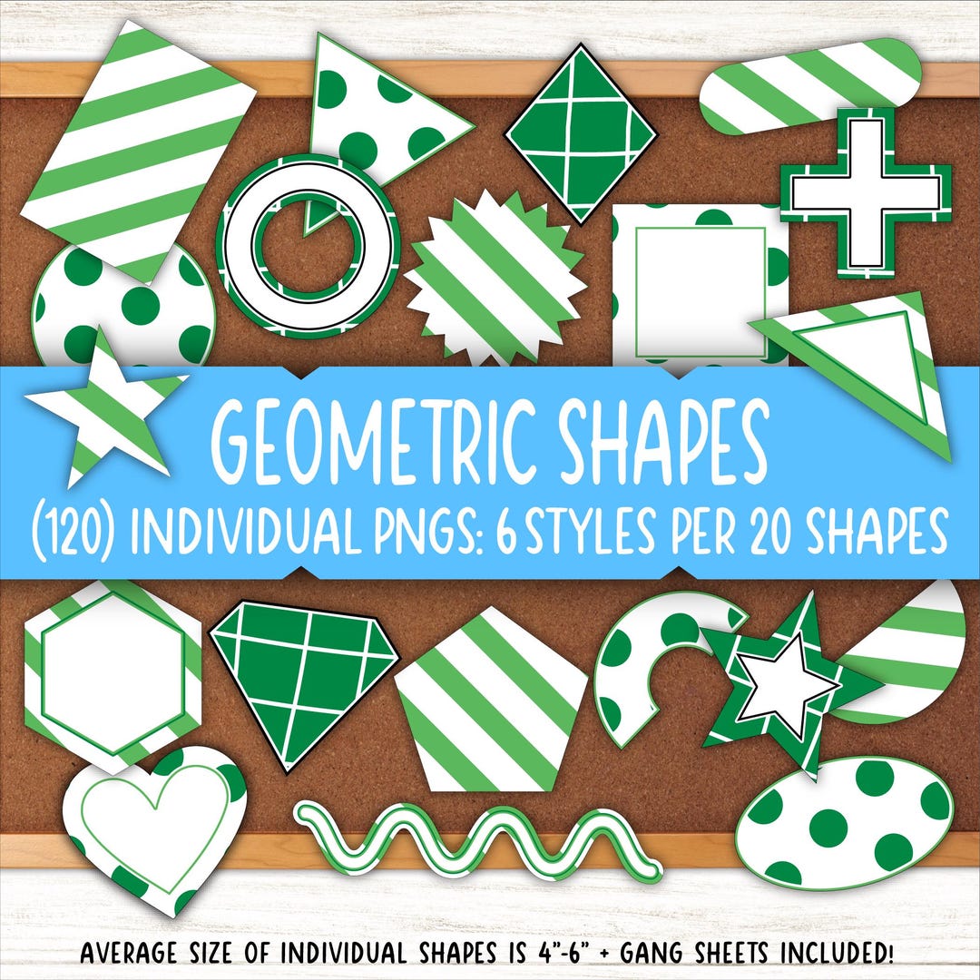 Shape Rows Designs! Sample Shape & Design Frame Pack | Hand Drawn Grid, Diagonal Stripes, Polka ...