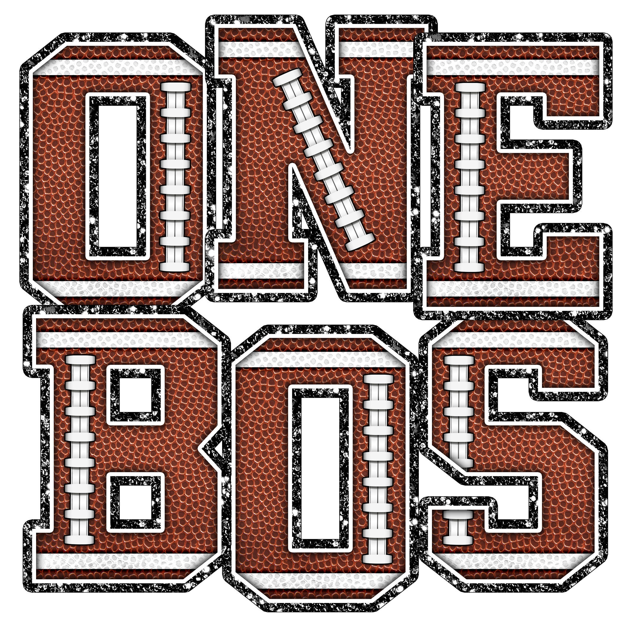 Football Letters PNG, Pebble Grain Texture & Laces Pattern Fill Alpha ...