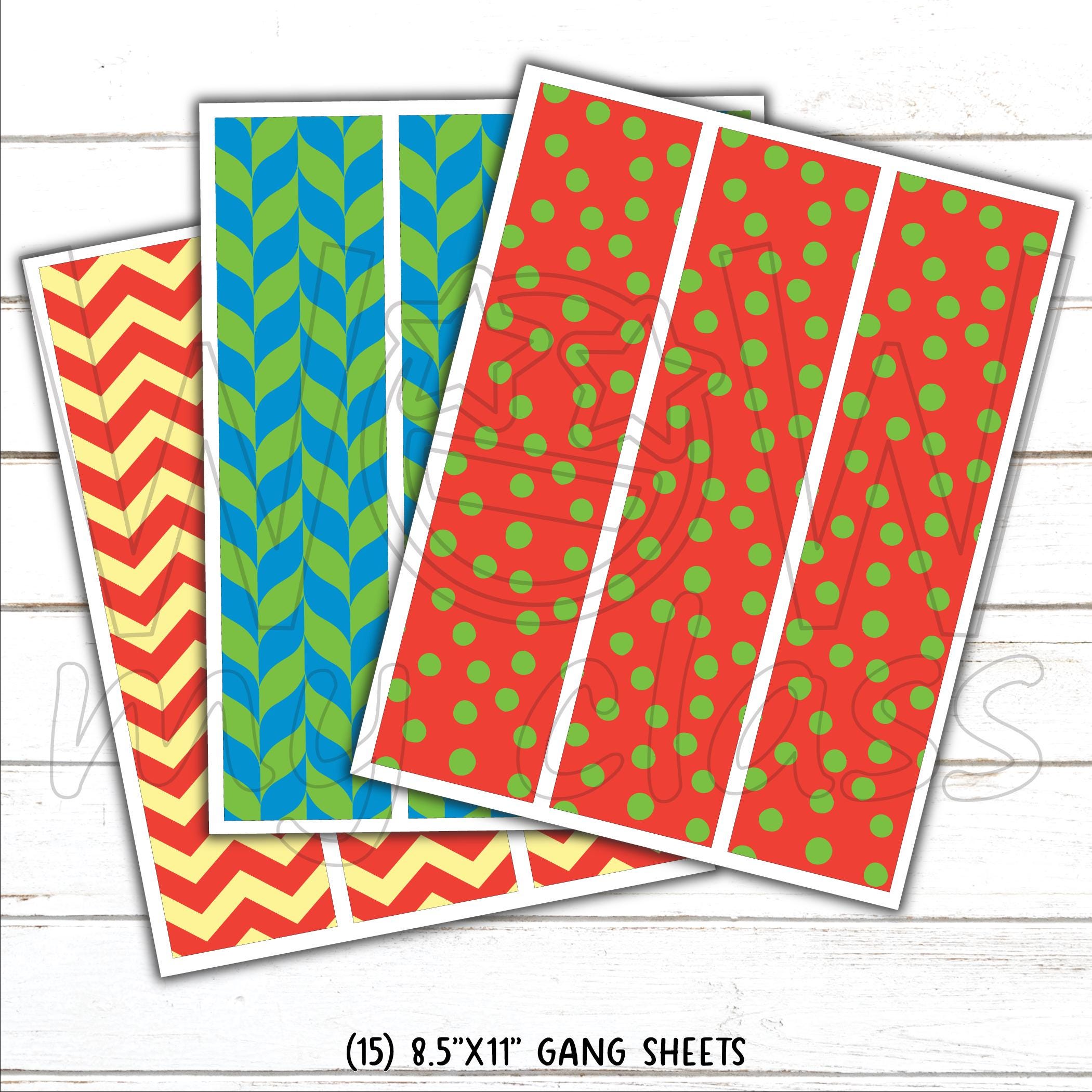 Borders for Bulletin Boards | Print & Cut, Seamless | Geometric
