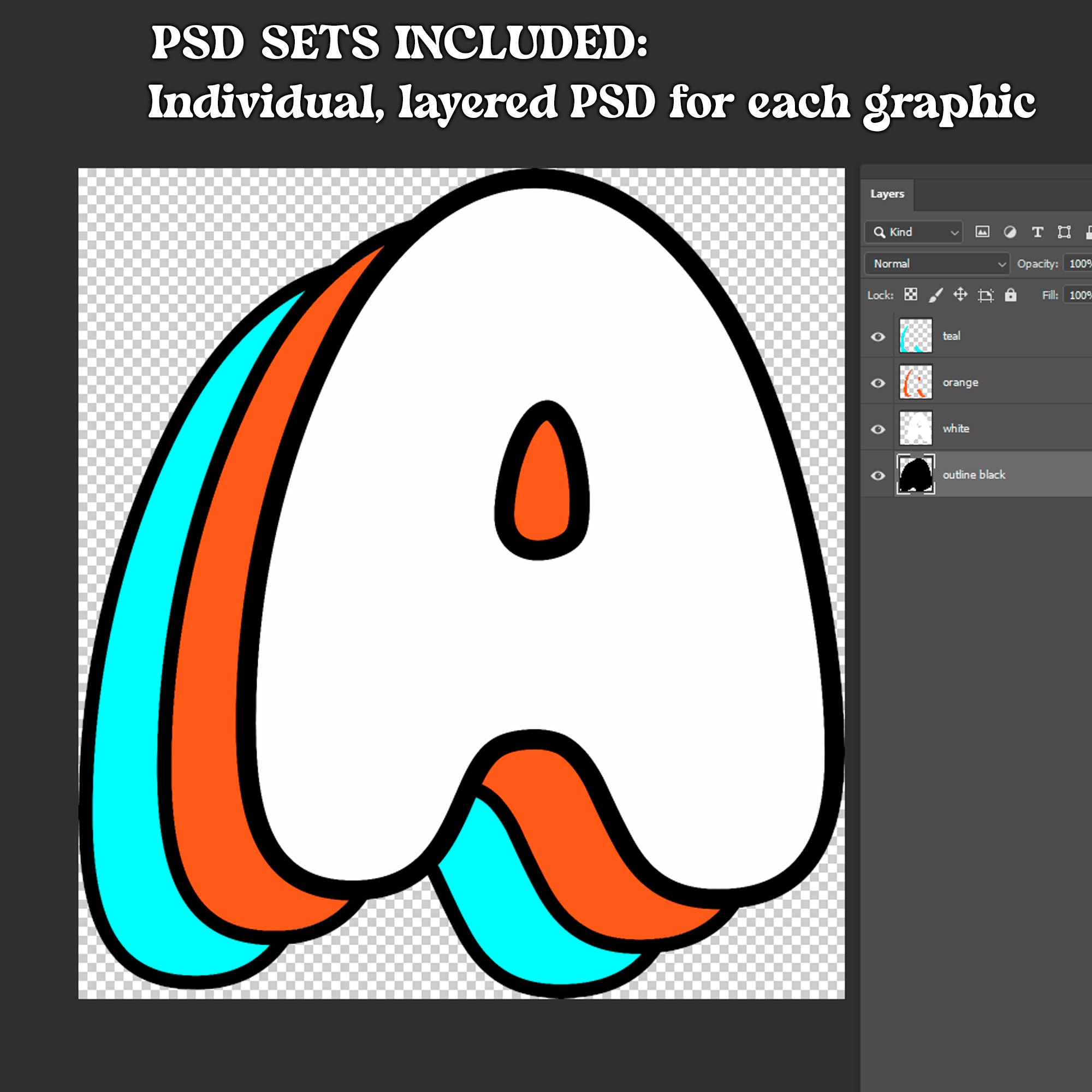 Bubble Letters Round