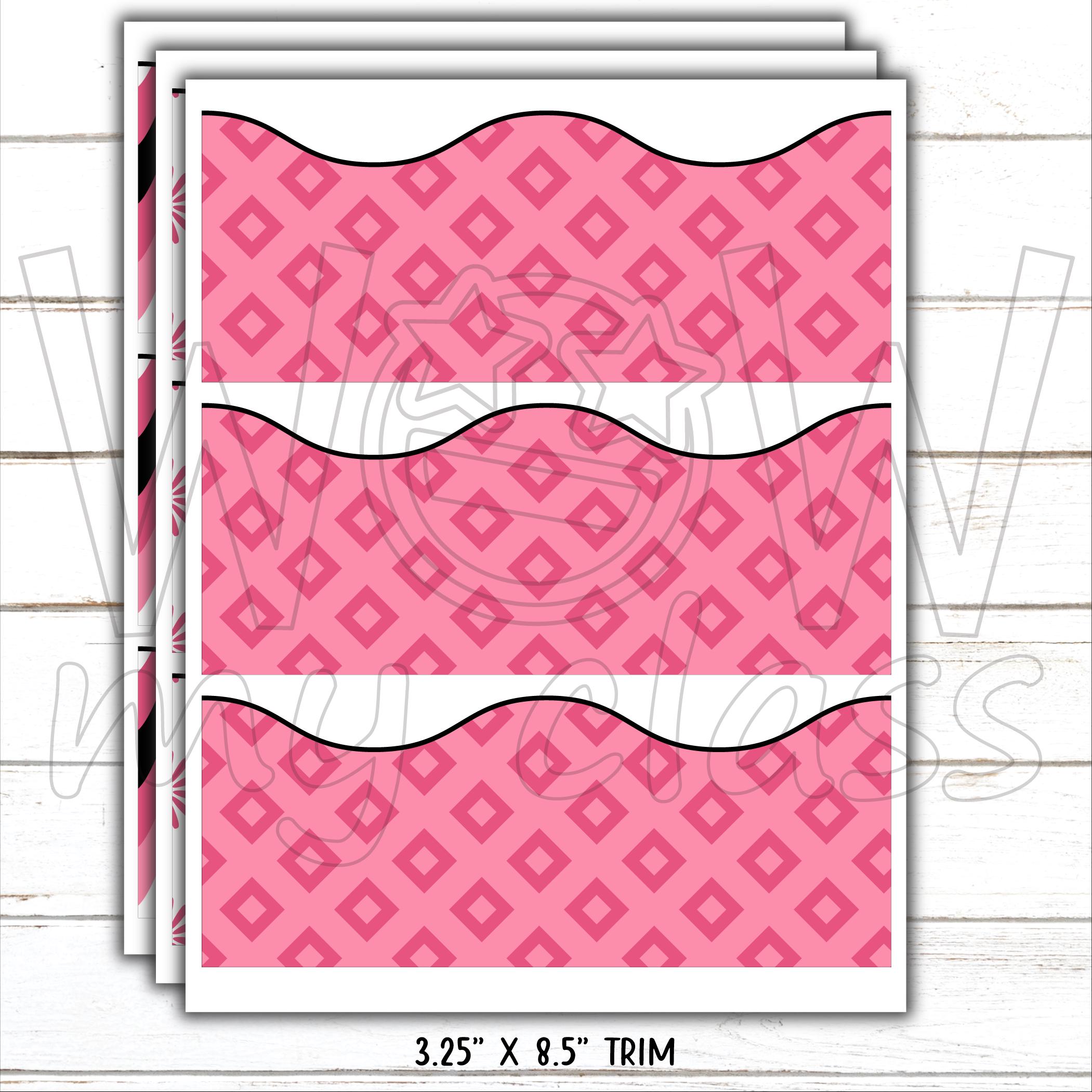 Borders for Bulletin Boards | Print & Cut, Seamless | Flowers