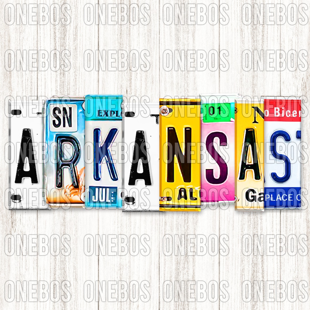 Arkansas Word PNG Digital Word Design Ready to Press Etsy