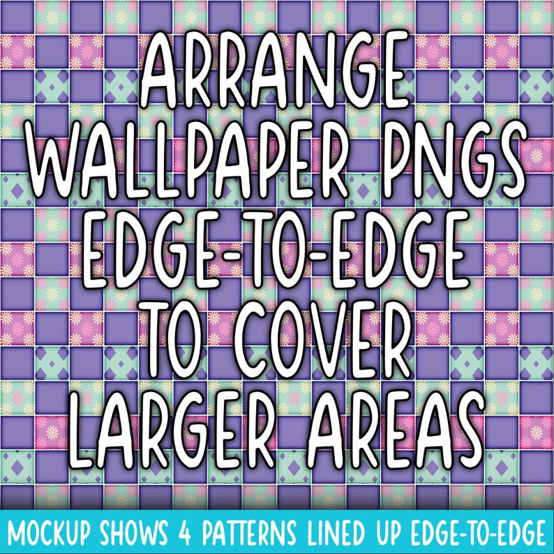 Wallpaper Background - Digital Paper | Seamless | Flowers, Diamonds ...