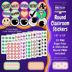 Stickerpakket | Individuele digitale stickers en Avery-velsjablonen | Strepen, Stippen, Kalm, Boho, Neutrale kleuren, Warm, Roze ST55CK-A220