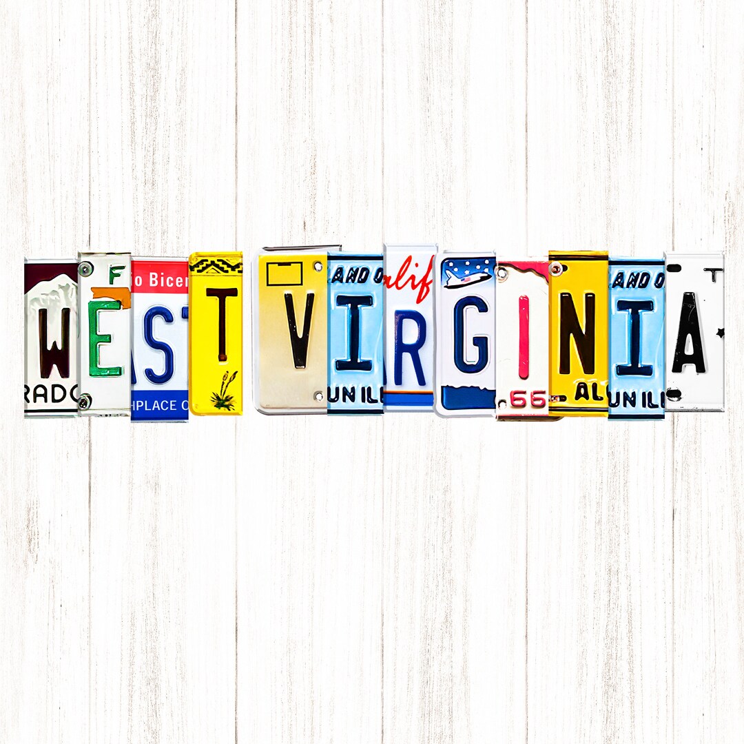 West Virginia Word PNG Digital Word Design Ready to Press Sublimation