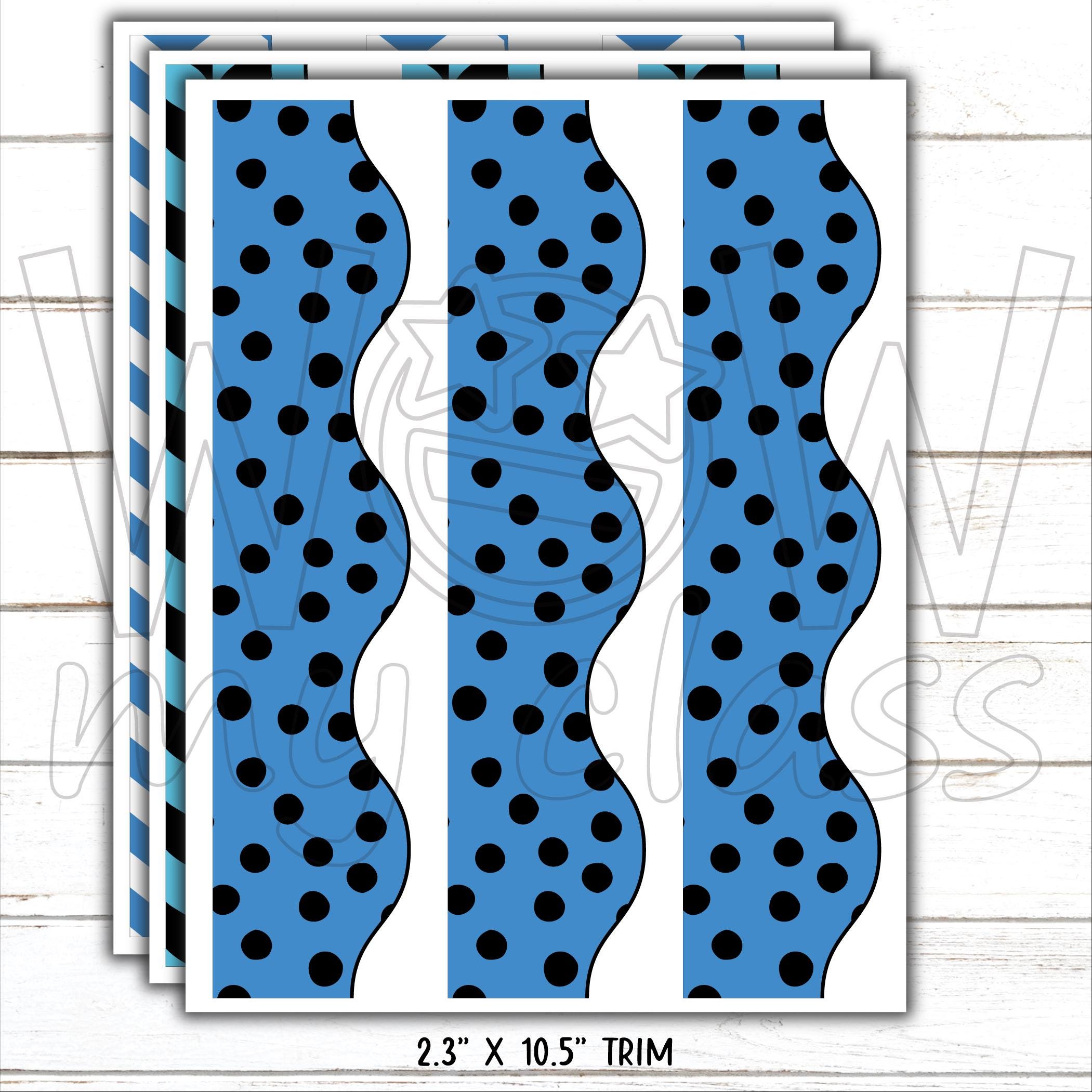 Borders for Bulletin Boards | Print & Cut, Seamless | Geometric