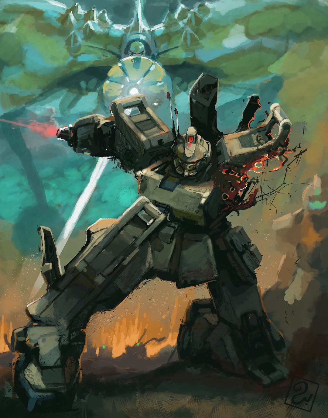 Gundam Ez8 - Etsy Hong Kong