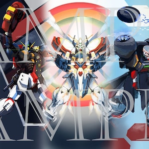 Ordine completo del set Shuffle Alliance (G Gundam)