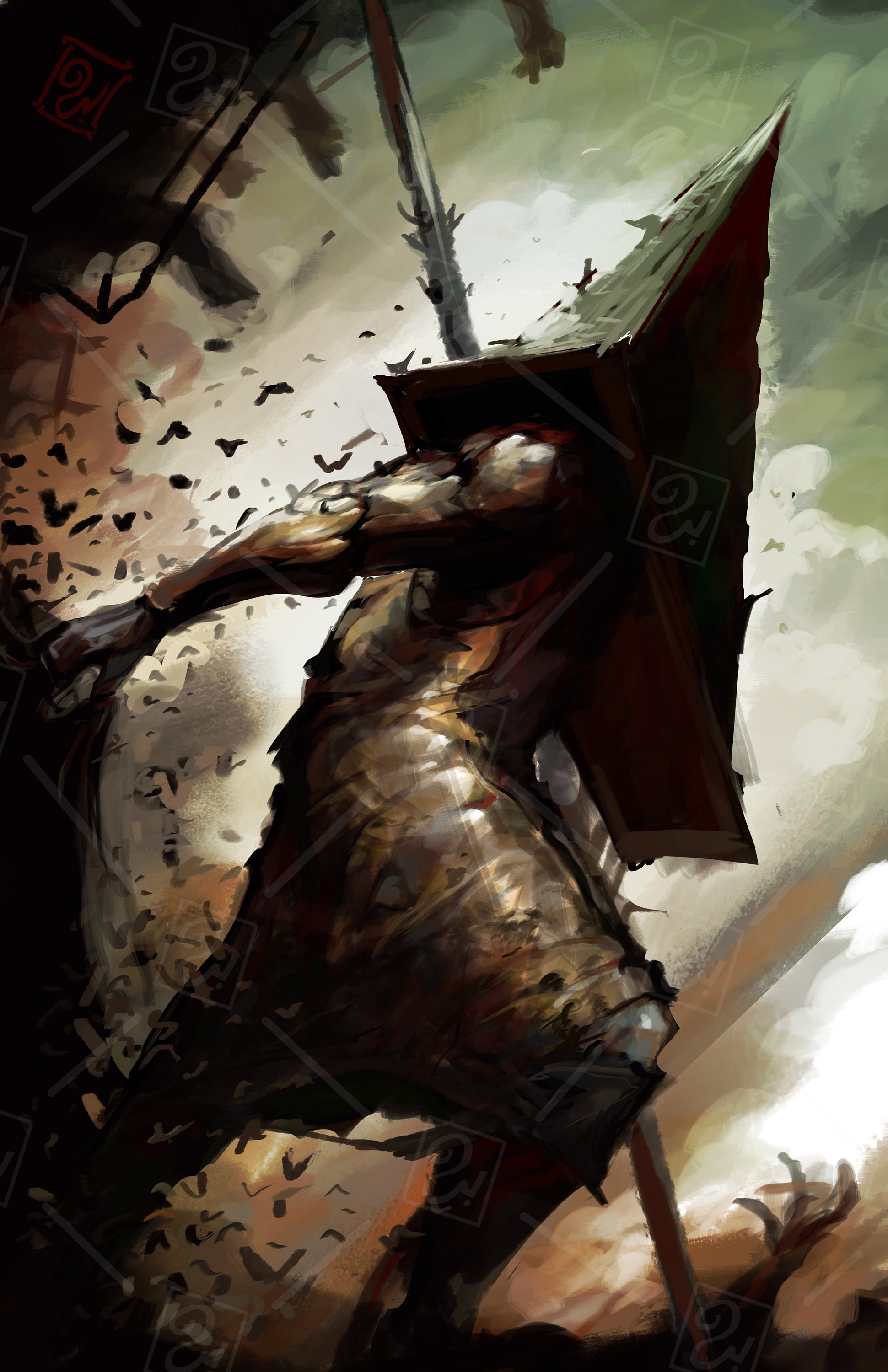 Pyramid Head Fanart : r/silenthill