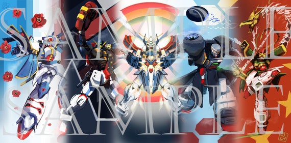 Gundam Wing Endless Waltz Deathscythe 4″ Iron On Patch Anime Mecha