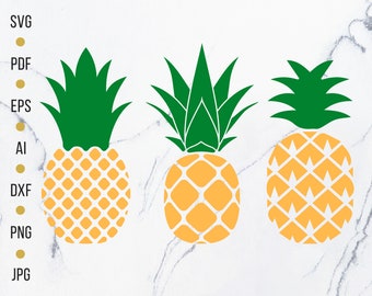 Download Cute Pineapples Svg Bundle Pineapples Printable Files Minimalistic Art Clipart Decoration Layered Cut Files Svg Files For Cricut Cp6282 Art Collectibles Drawing Illustration Vadel Com