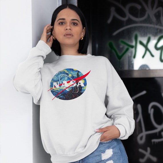 Nasa van gogh sweatshirt sales