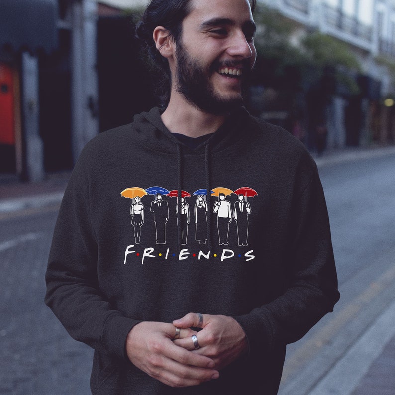 Friends TV Show Hoodie Friends Hooded Sweatshirt Warm Pullover  Etsy
