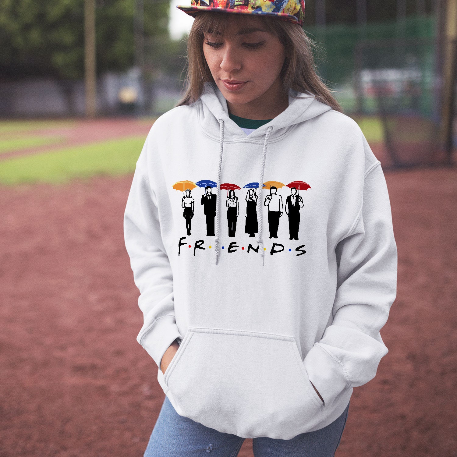 Friends TV Show Hoodie Friends Hooded Sweatshirt Warm Pullover Gift for Friend Merchandie Sweater Friends TV Series Fan Gift CP6200 Etsy